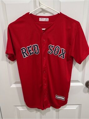 MLB Boston Red Sox #16 Andrew Benintendi Baseball Jersey Boys U.S. Large
